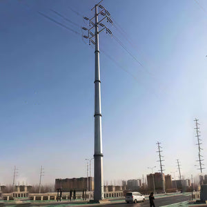 Steel pipe pole