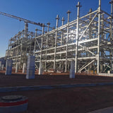 Power plant steel structure